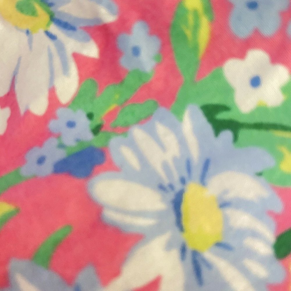 Hartstrings Girl’s Capri Pant Pink‎ Blue White Floral Sz 3T - Picture 6 of 6